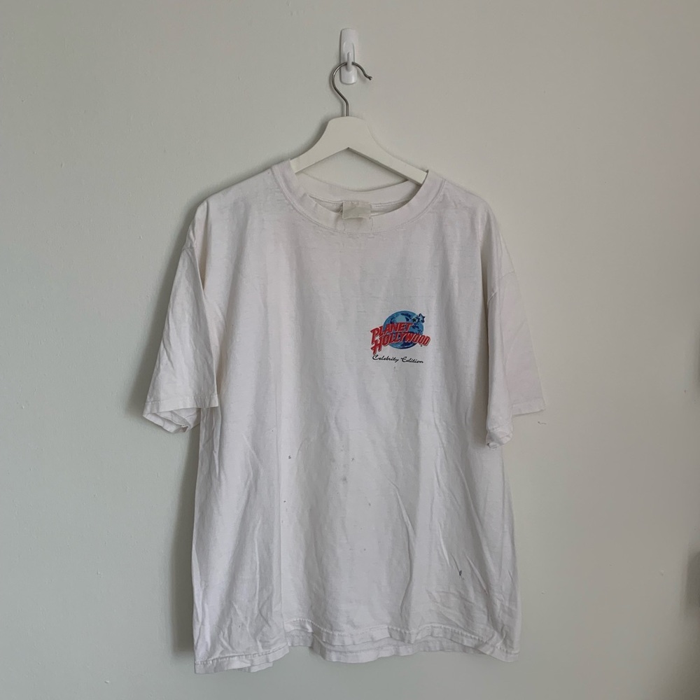 Vintage 1991 Planet Hollywood Whopping Goldberg tee